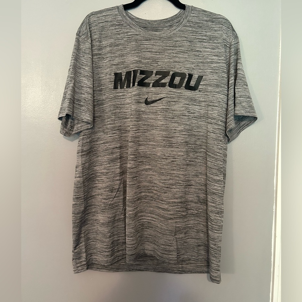 Nike Mizzou Gray Men's Shirt- XL